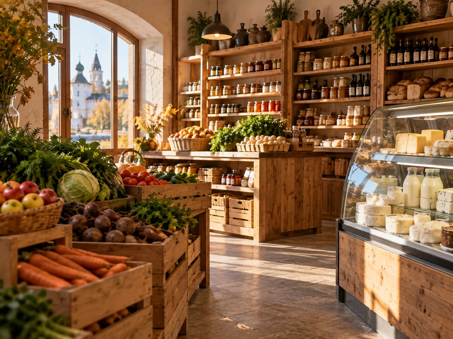 Магазин фермерских продуктов